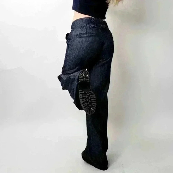 Banana Republic Wide Leg Flare Pants - 4 - Picture 3 of 7